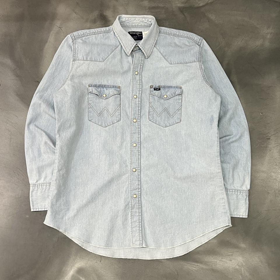 랭글러 웨스턴 데님 셔츠 y14648