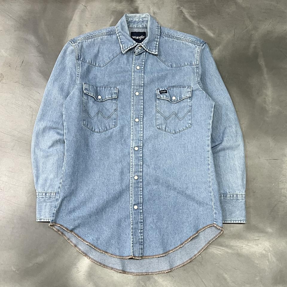 랭글러 웨스턴 데님 셔츠 y14651