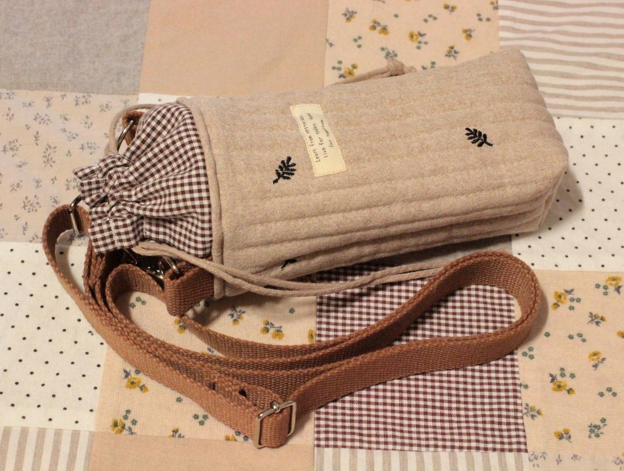 핸드메이드 물병 주머니