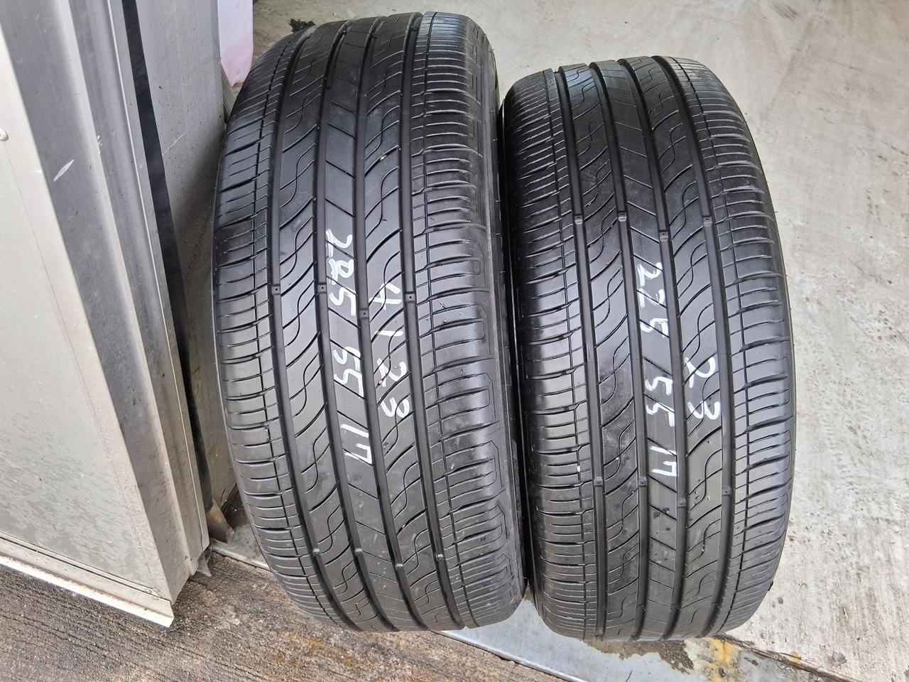 금호225 55 17중고타이어2개2255517 양주동두천의정부포천싼타이어