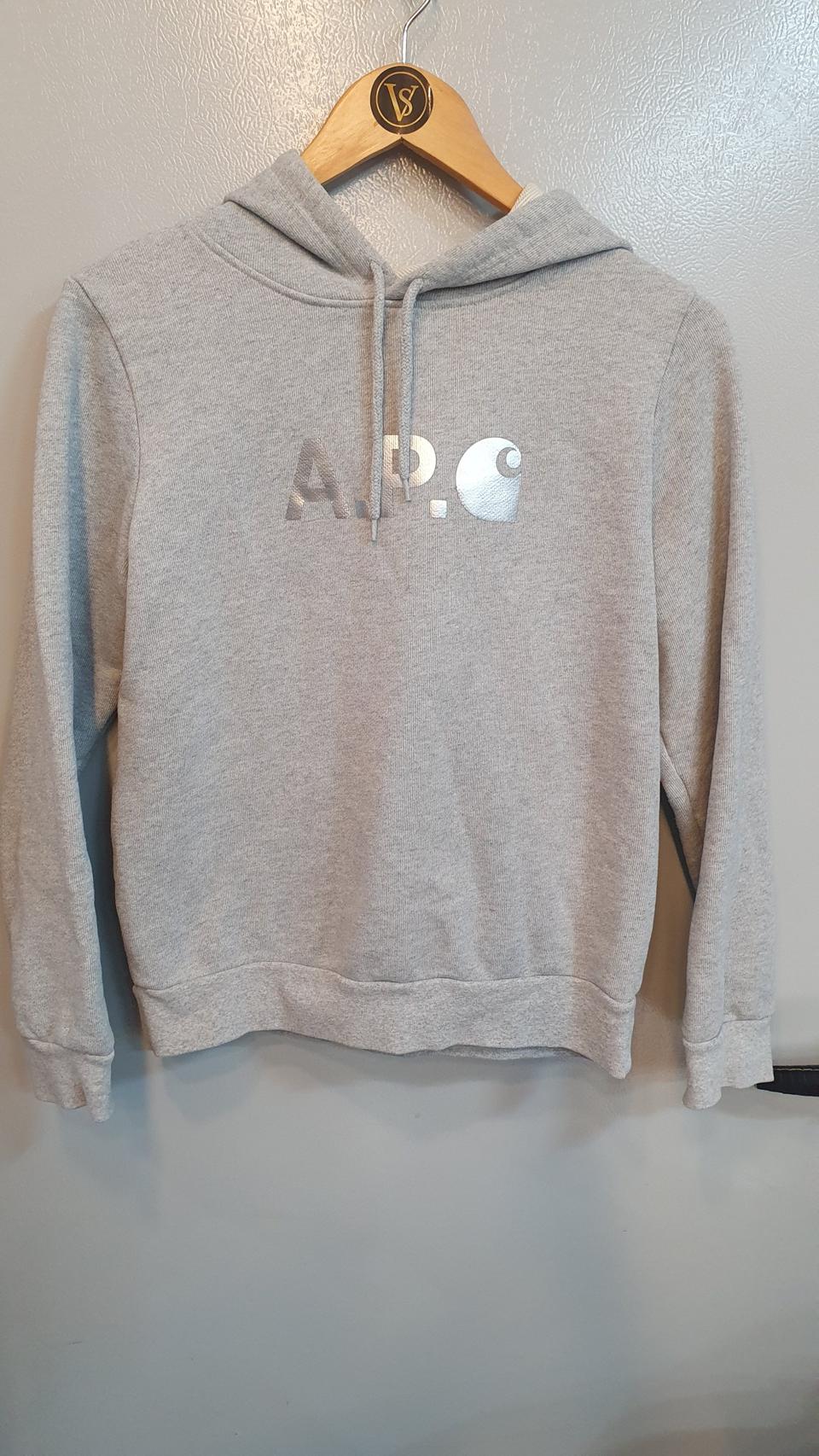 아페쎄X칼하트 콜라보 후드티 M그레이색상상태아주좋습니다