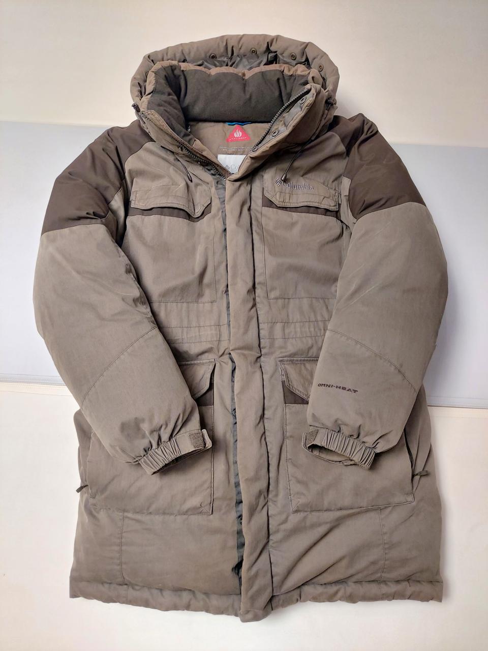 컬럼비아 옴니히트 구스다운 패딩. XL 105.