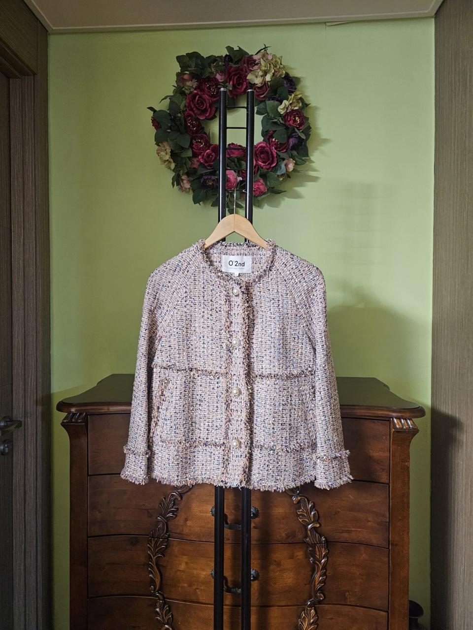 오즈세컨 트위드 자켓