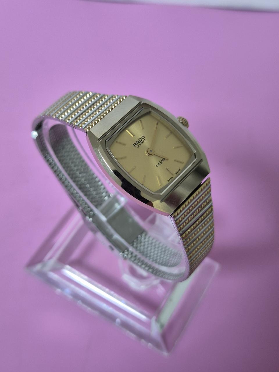 라도 다이아스타 텅스텐 콤비메탈 여성 시계/SWISS