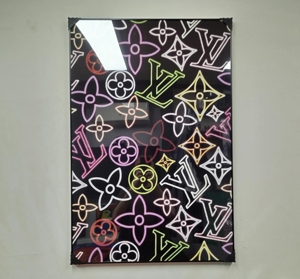 루이비통그림 루이비통액자 루이비통 백 그림액자 그림 액자 인테리어소품 꽃