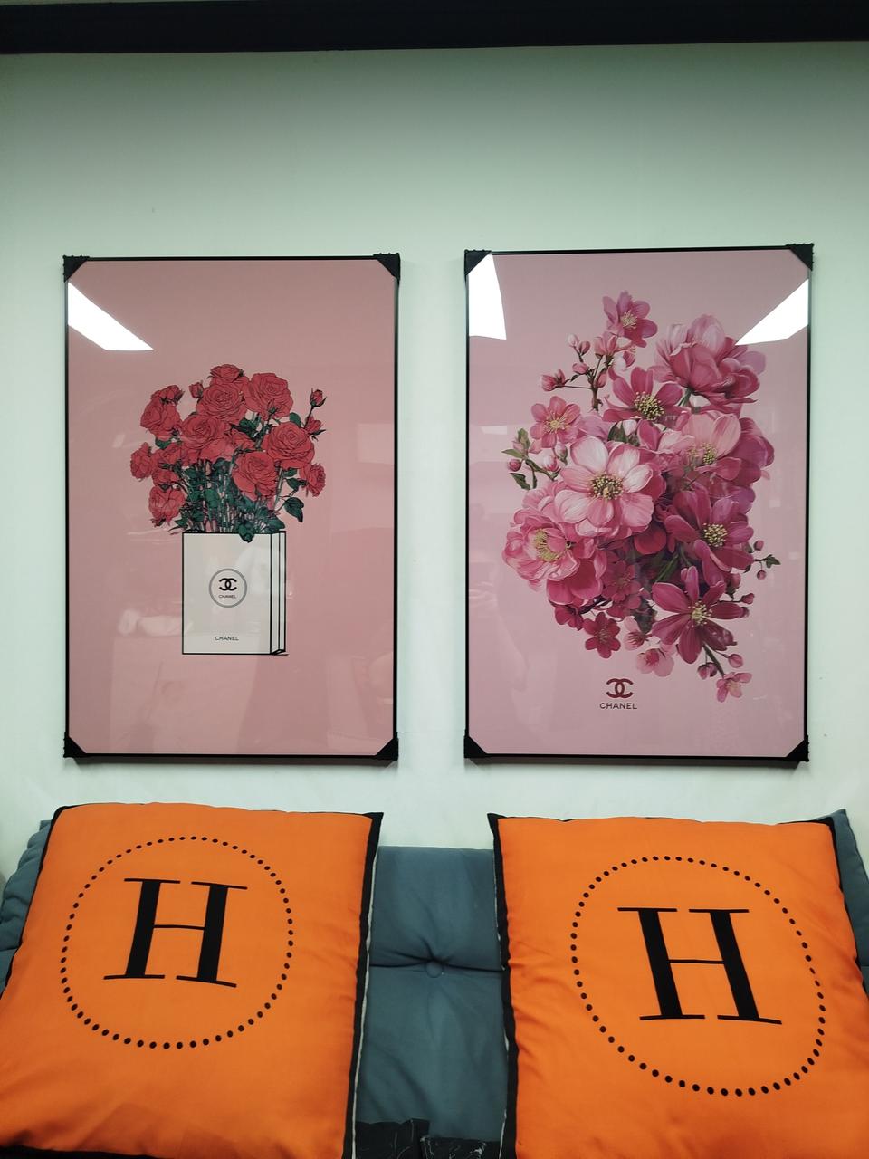 샤넬 꽃그림 꽃액자 유화그림 해바라기 그림액자 그림 액자 인테리어소품 꽃