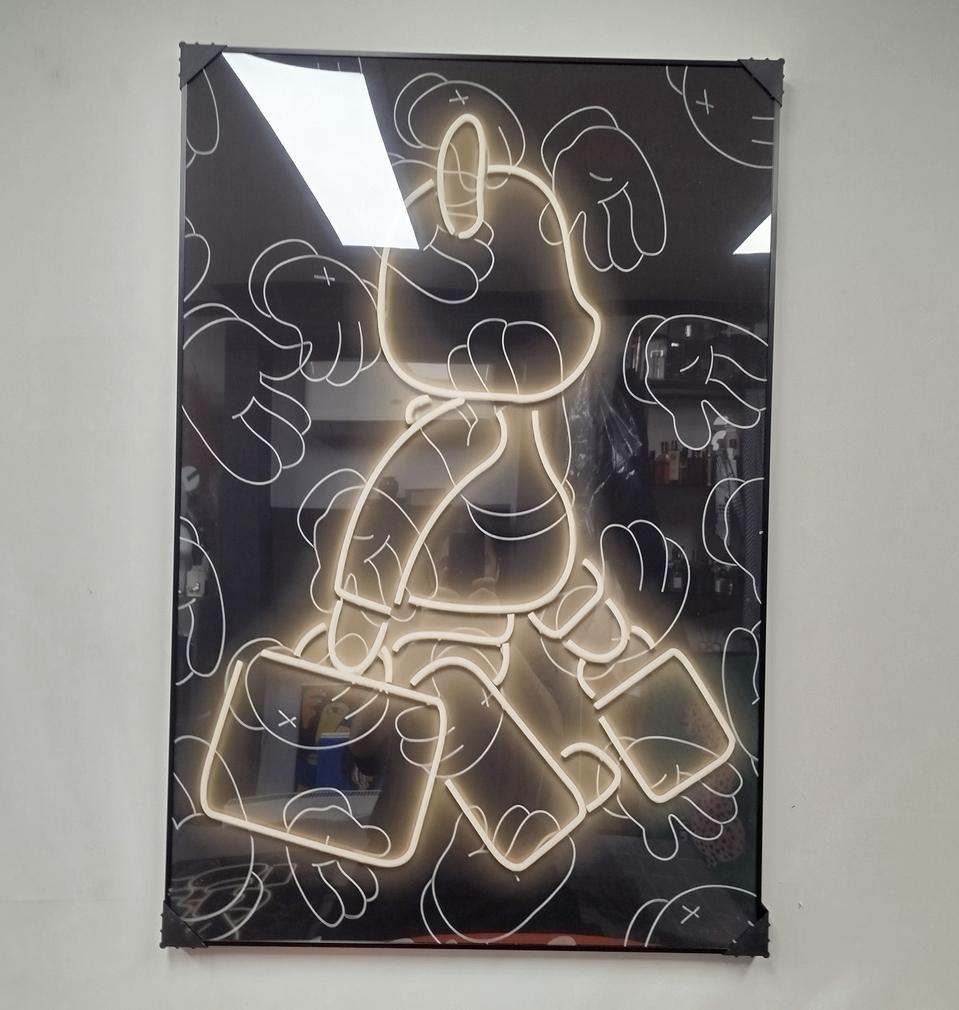 카우스 베어브릭 카우스그림 카우스액자 그림액자 그림 액자 인테리어소품