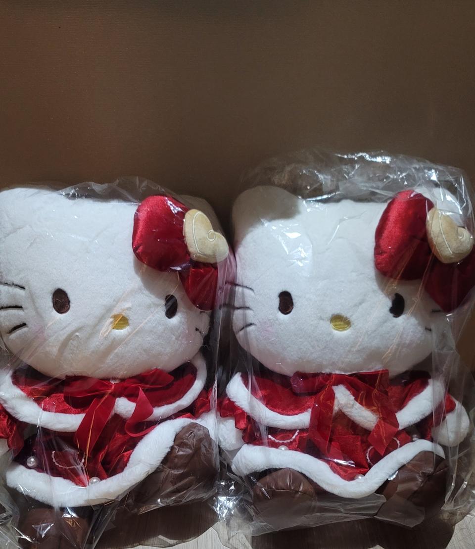 [품절템]산리오 스위트 홀리데이 팝업 크리스마스 헬로키티 대형 인형