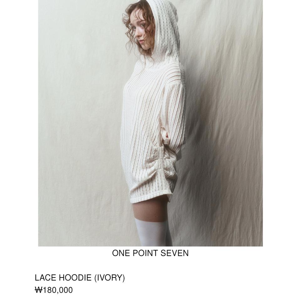 원포인트세븐 1.7KG(ONE POINT SEVEN) 레이스 후디