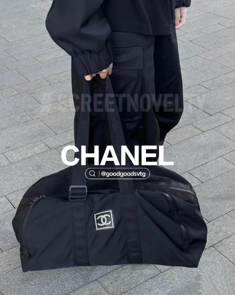 샤넬뷰티 보스턴백 여행가방 블랙 무료배송