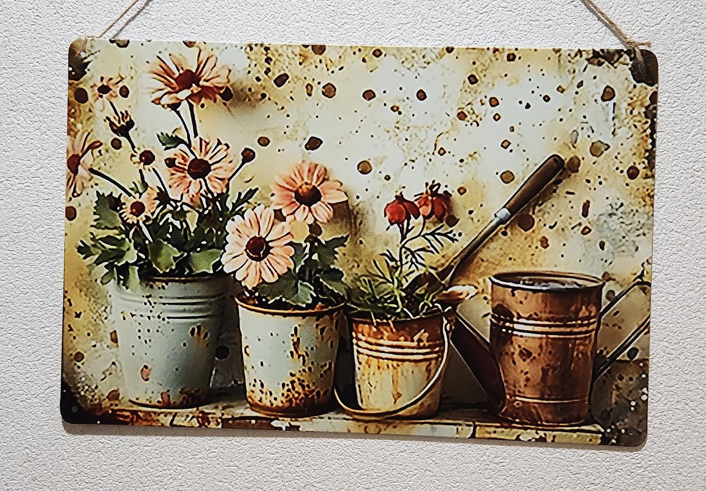 새상품)빈티지 철제 그림액자 인테리어소품