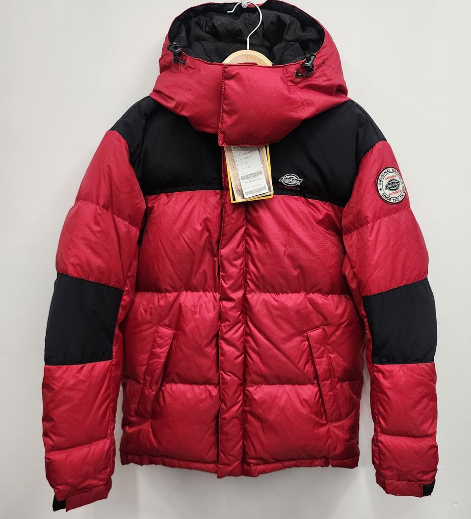 (새상품)디키즈 공용 구스 패딩(90사이즈)