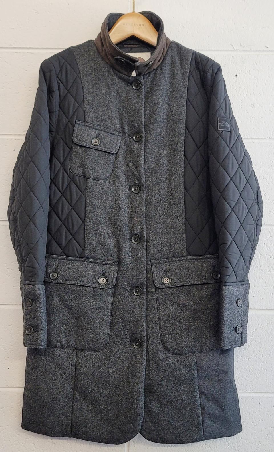 노스페이스 화이트라벨(여성용) 퀼팅 믹스 패딩코트(자켓) 판매