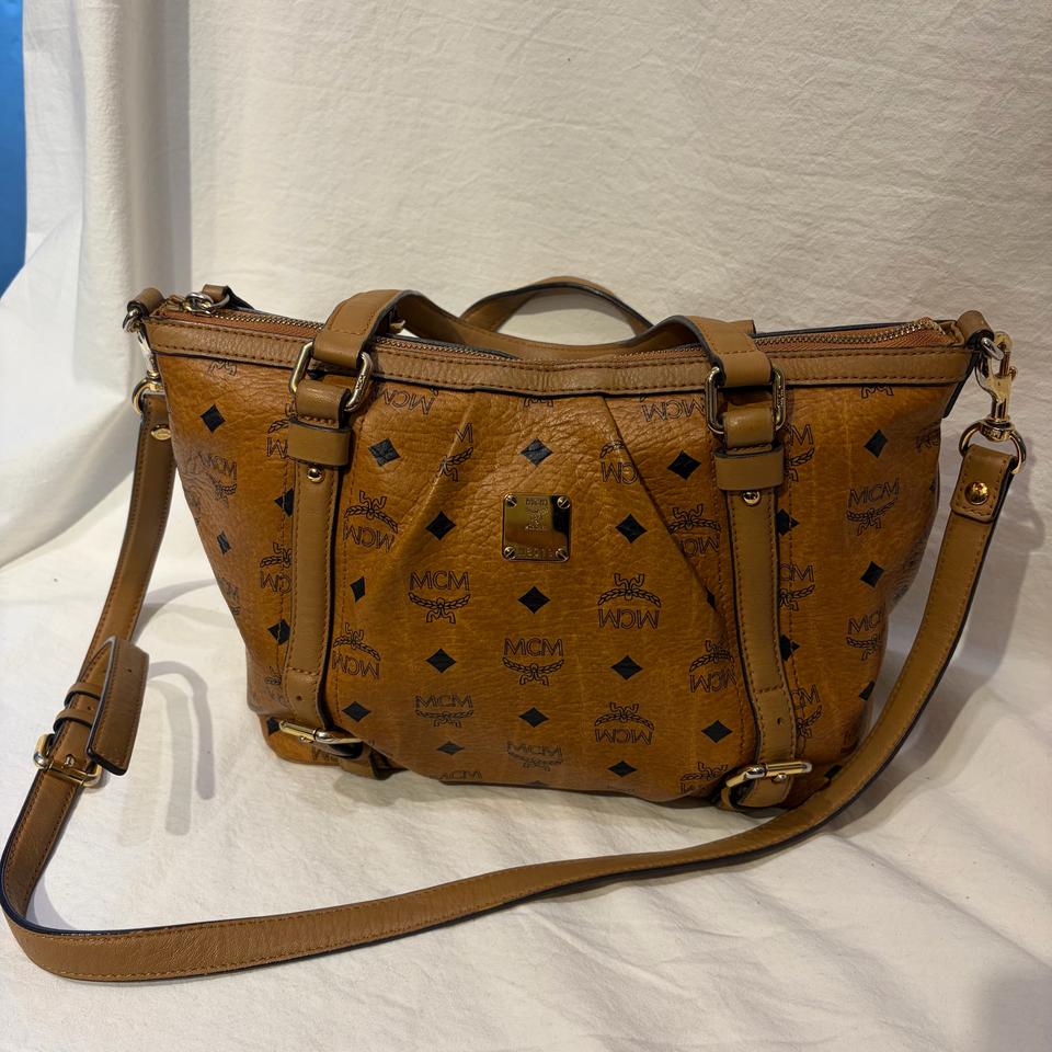 MCM 엠씨엠 브라운 토트백 숄더백 가방