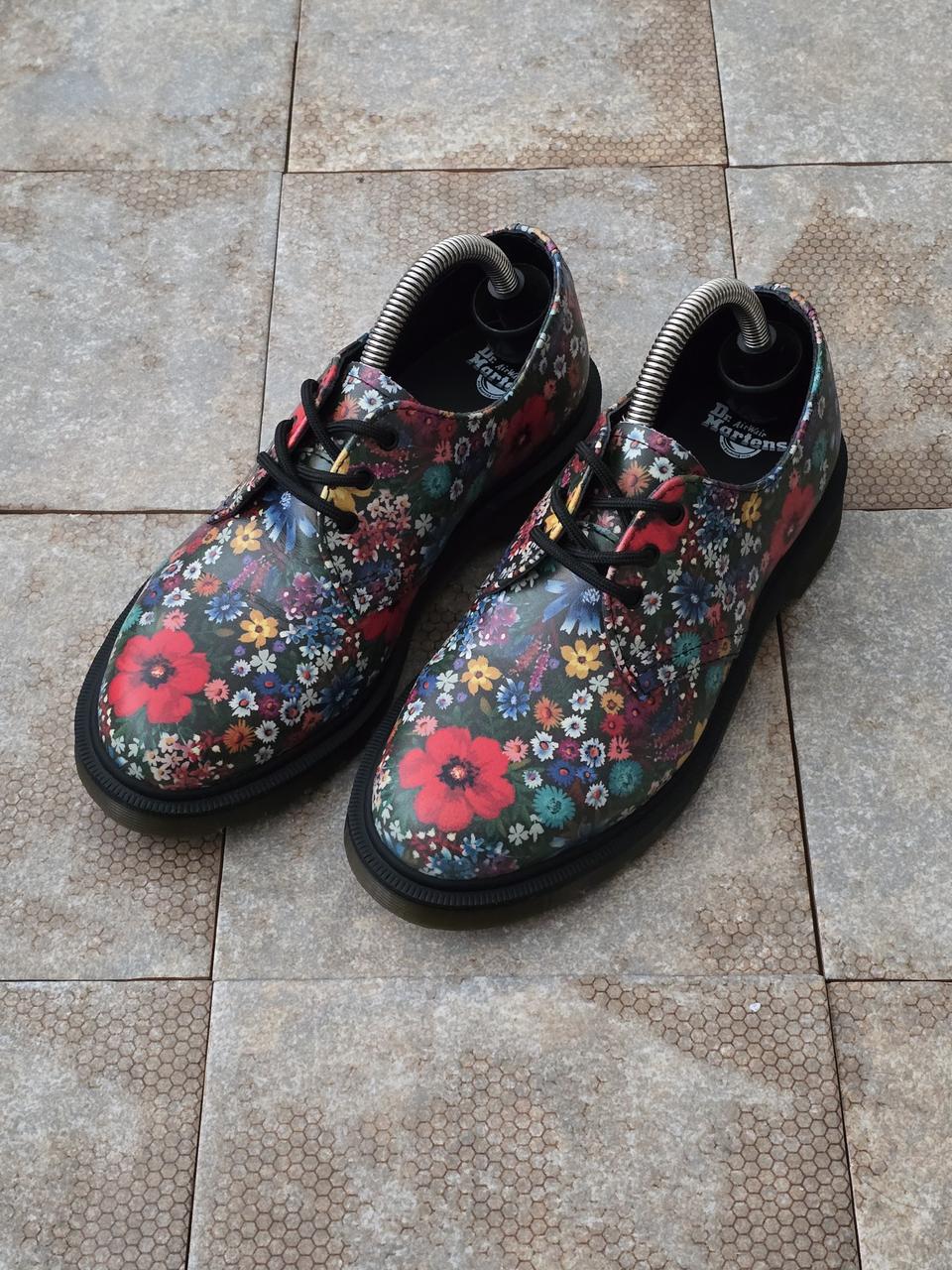 (230)닥터마틴 1461 3홀 플라워 구두