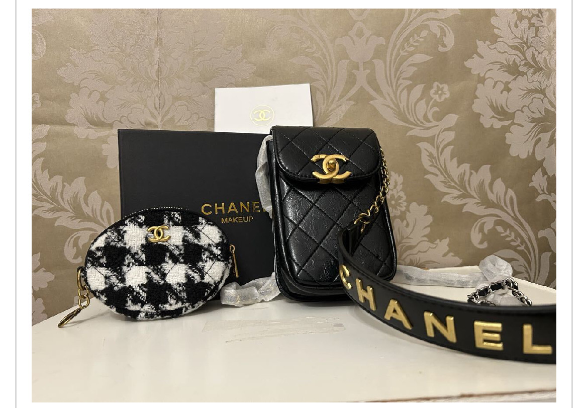 샤넬 vip 증정 휴대폰 숄더백,케이스