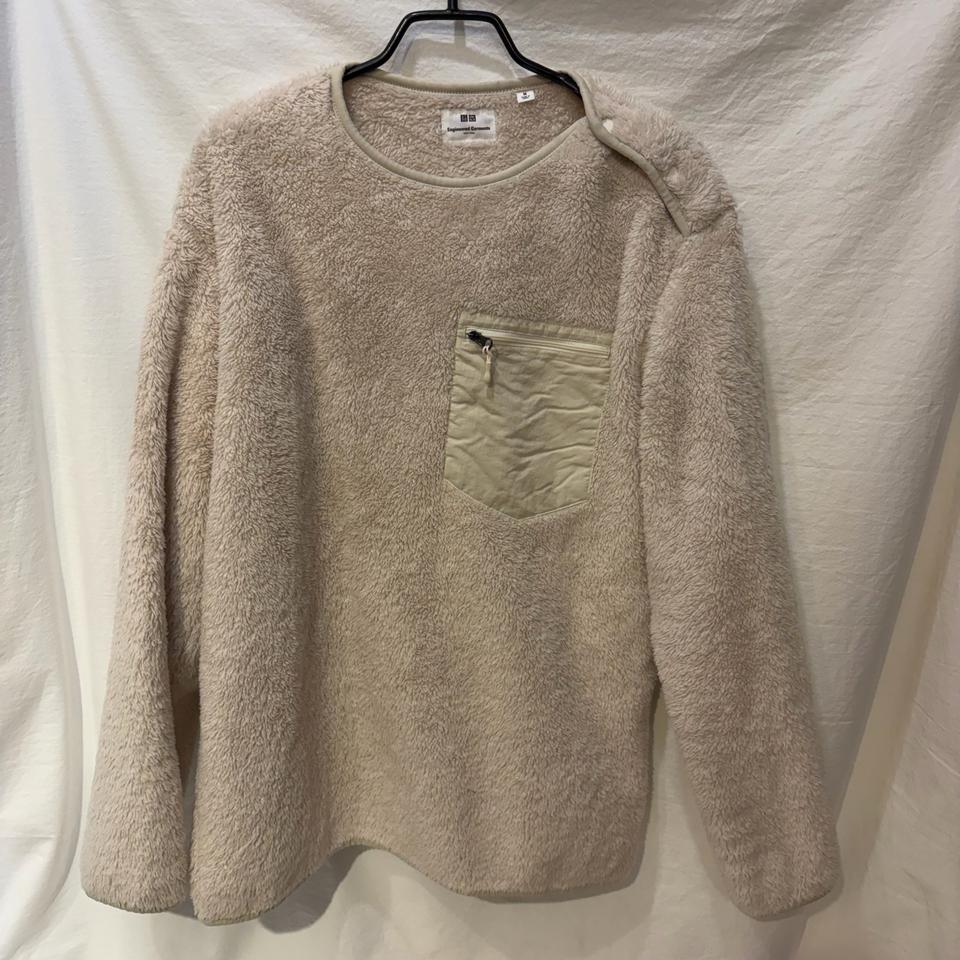 유니클로 Engineered Garments 플리스 후리스 티셔츠