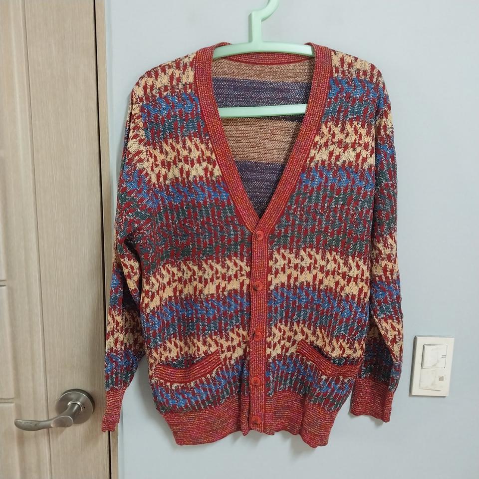 니트 가디건 남성 넉넉100 사이즈