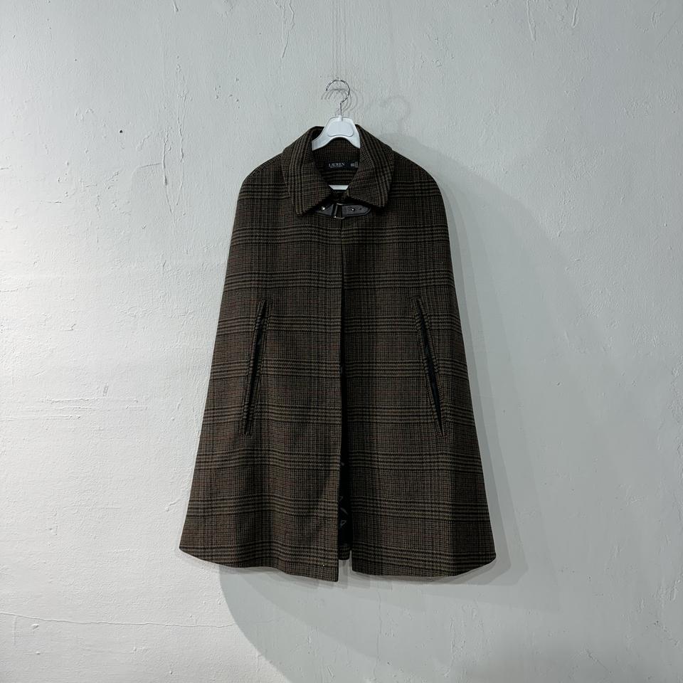 랄프로렌 블랙라벨 케이프 코트 XS-S