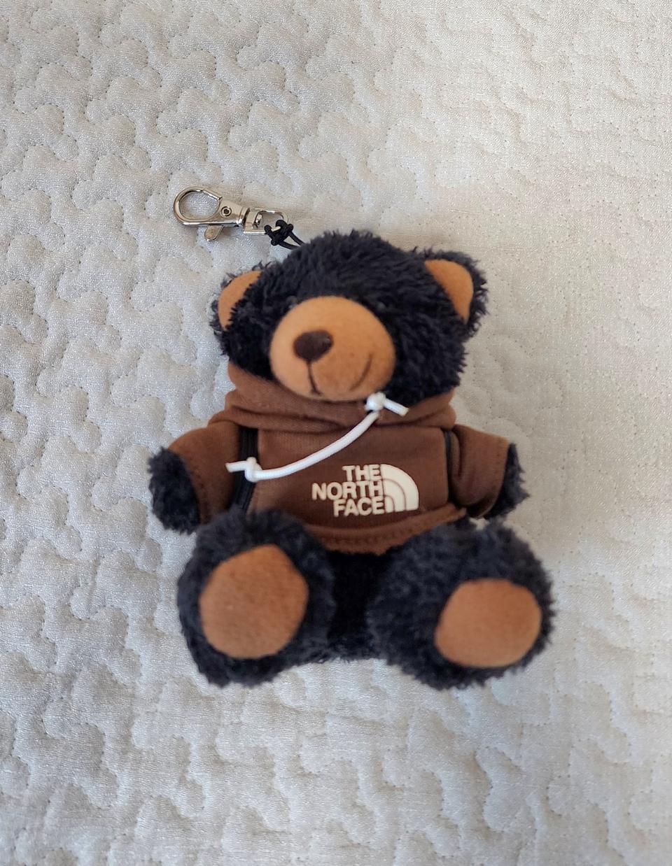 노스페이스 키링 곰돌이
