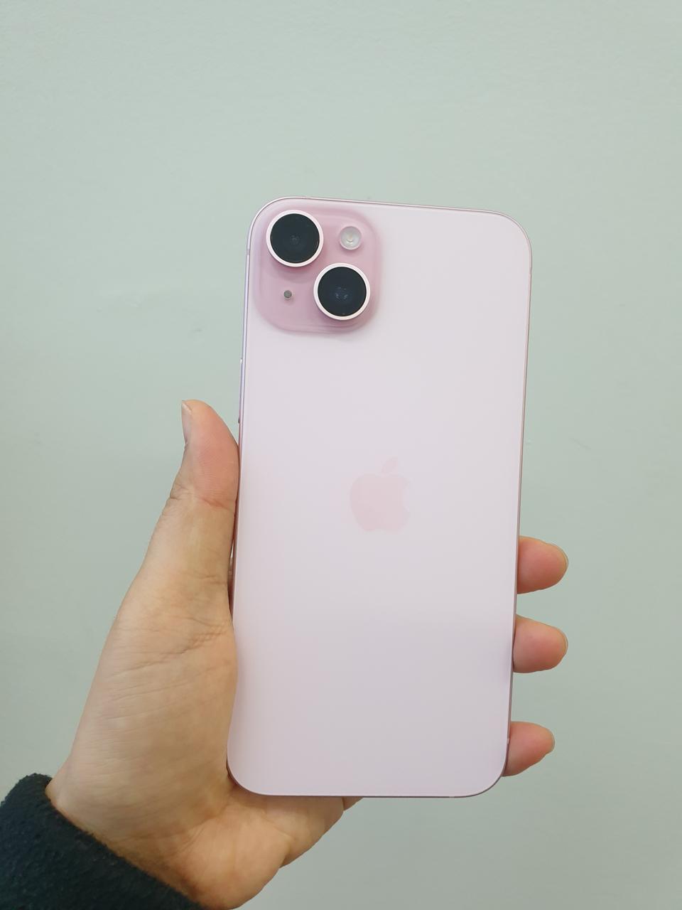 할인가능 S급)무잔상 아이폰15+플러스 256기가 핑크 714
