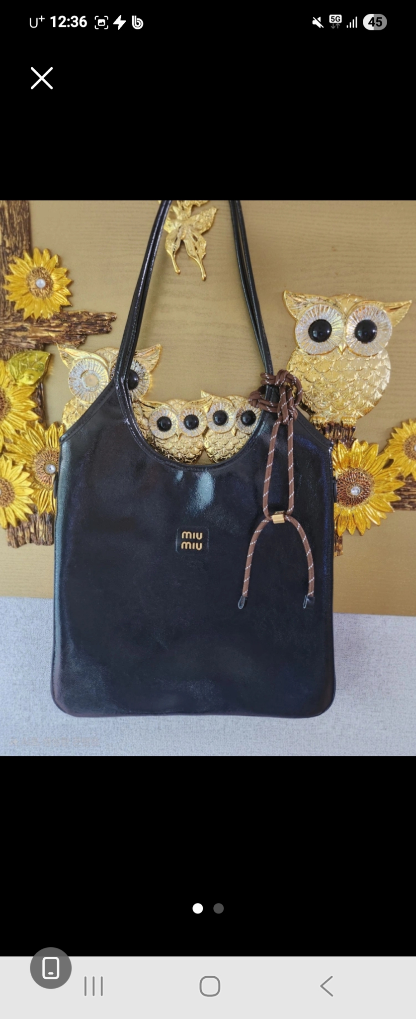 미우미우 아이비 가방