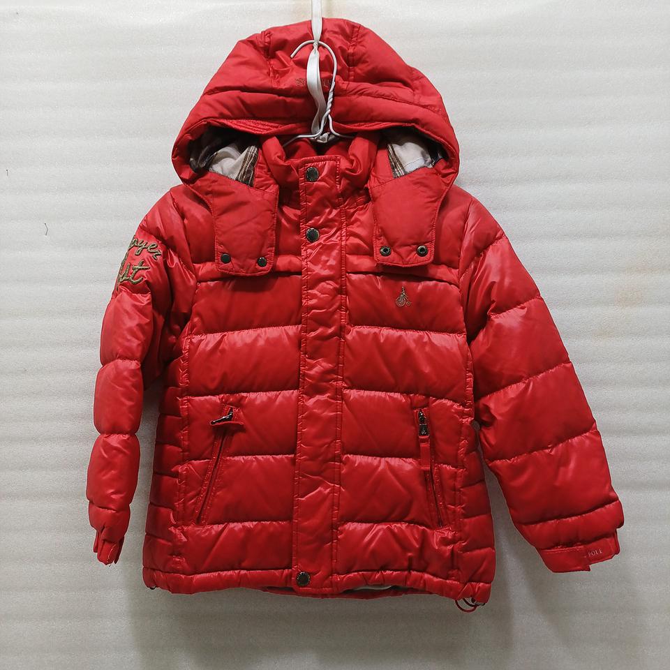 빈폴 여아 아동 120 구스 다운 패딩 자켓 가볍고포근 사랑봉봉