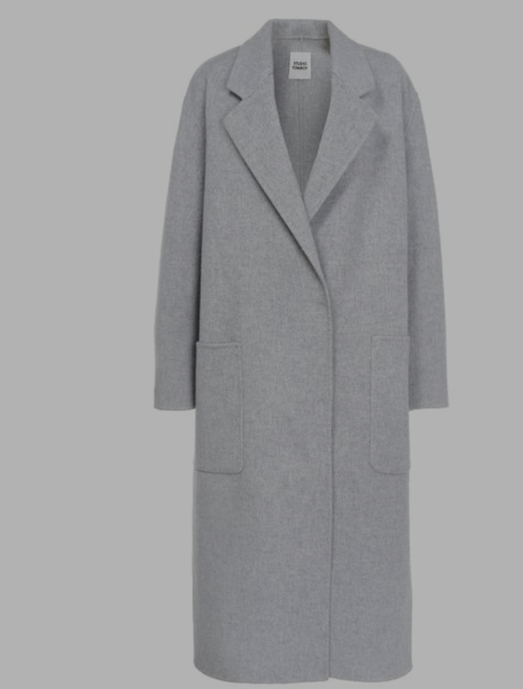 스튜디오톰보이 울 롱코트