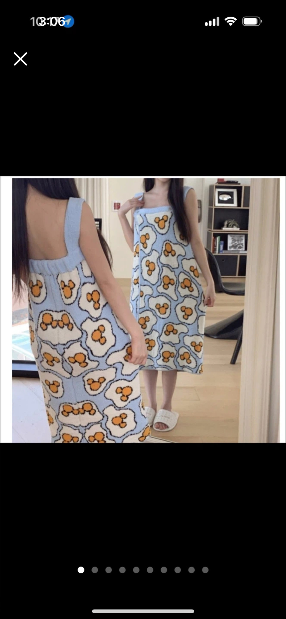 무료택배 새제품 정품 디즈니 미키마우스 원피스 잠옷 FREE