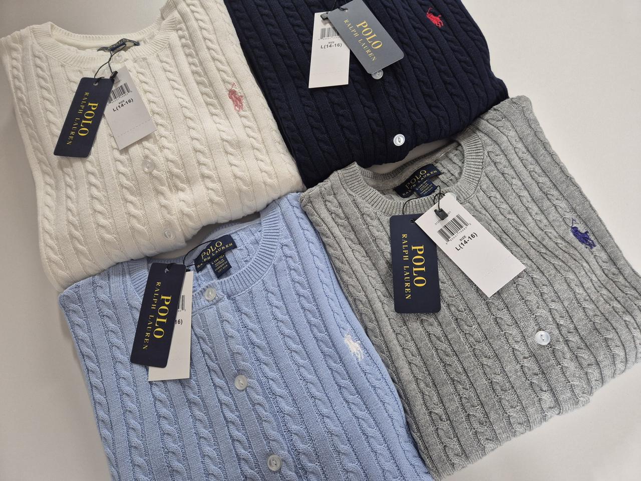 폴로 가디건 (14-16) 여성55 (새상품)