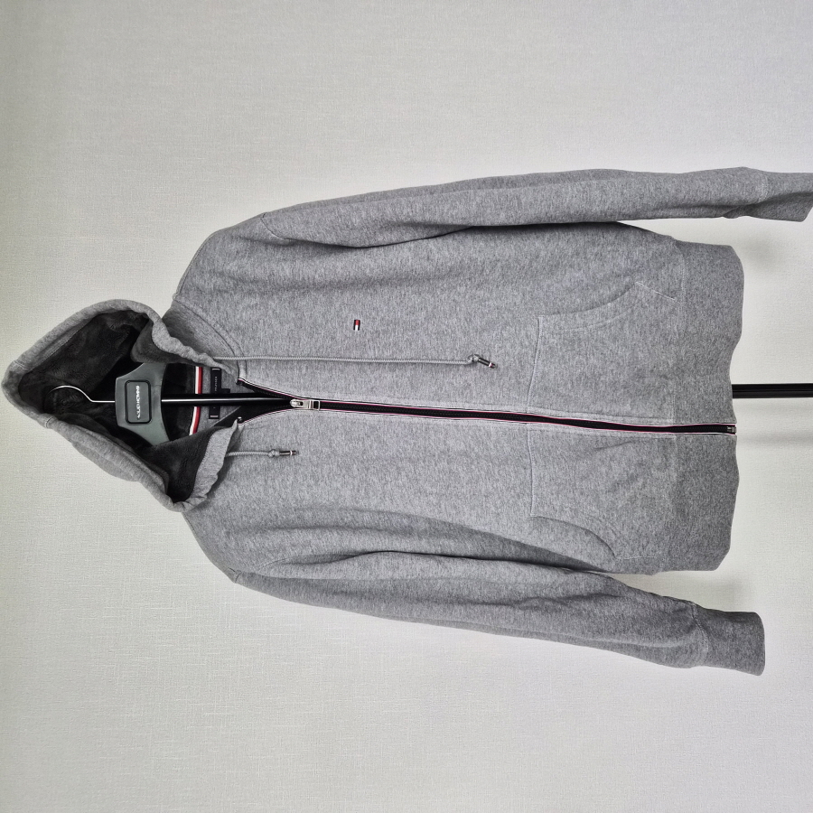 타미힐피거 L 100 플리스 후리스 집업 재킷 점퍼 M-자켓-224