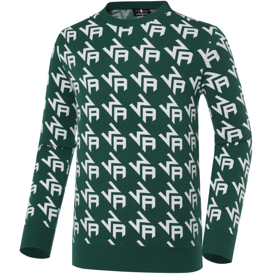 와이드앵글 100 골프 니트 스웨터 M-긴팔-601