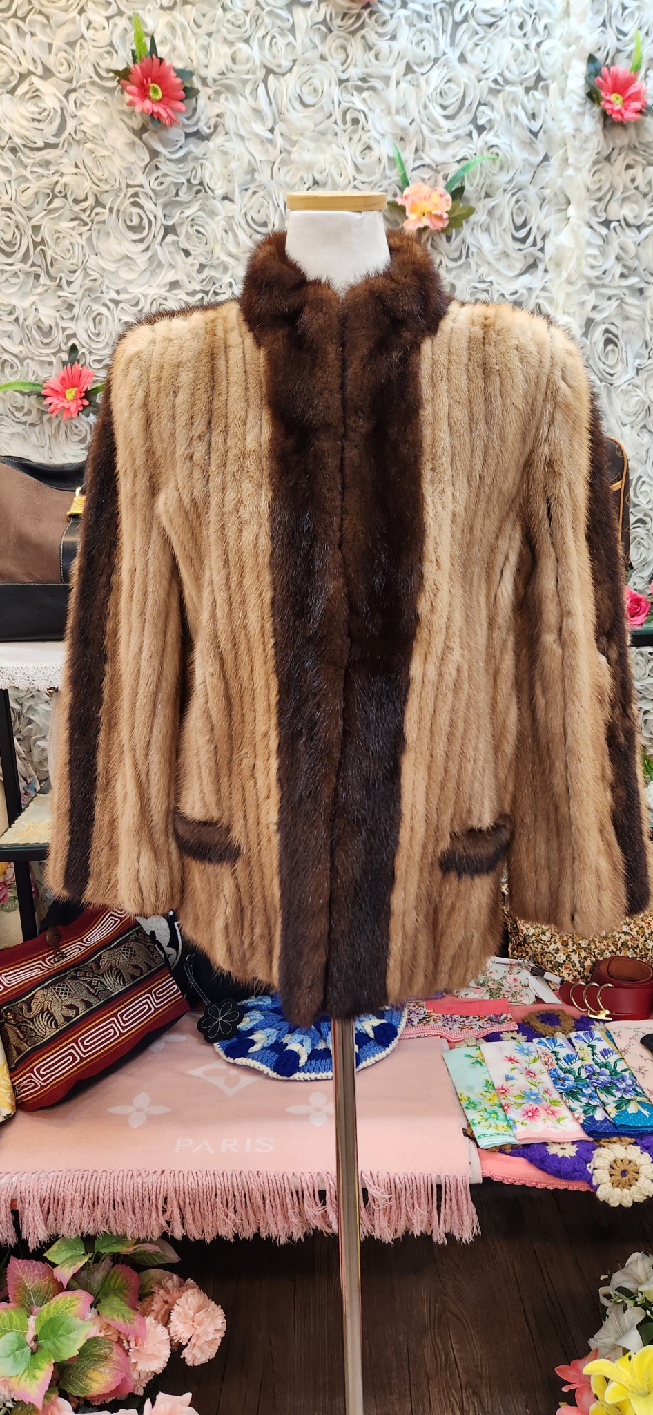 RAMBULTON ONWARD 밍크코트(55~작은66)