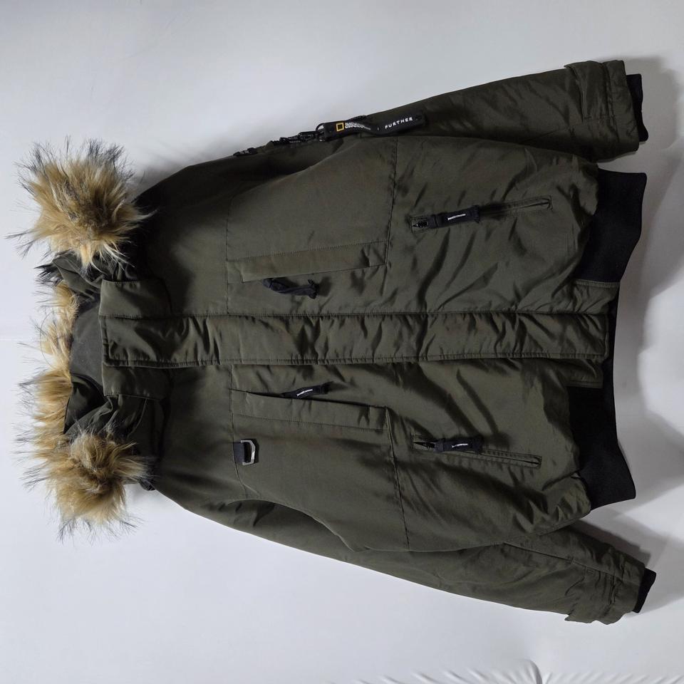 내서널지오그래픽 카키 타루가 블루종 점퍼 L 25121510