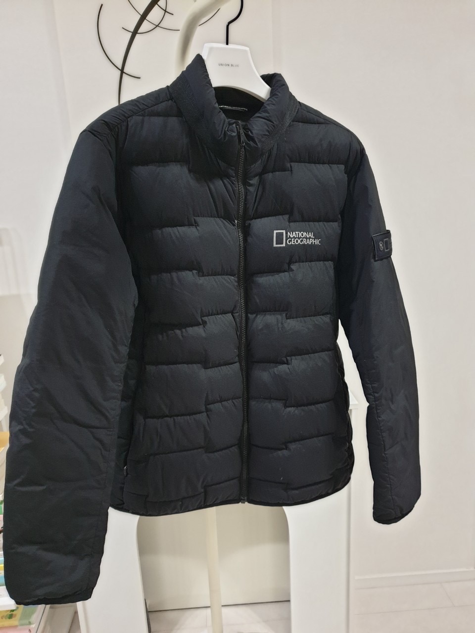 내셔널지오그래픽 남성 구스다운 패딩 점퍼
