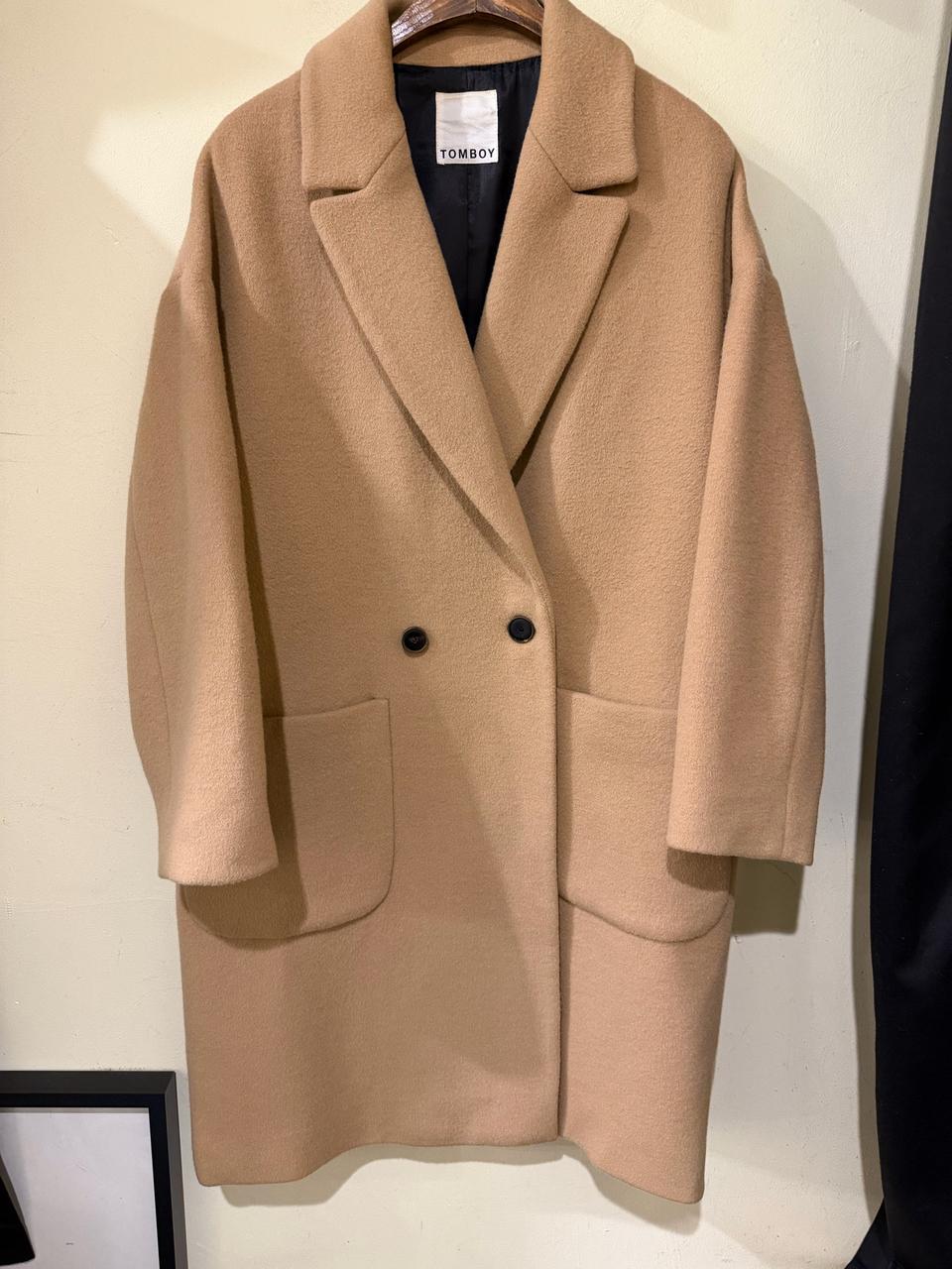 스튜디오톰보이 모직 롱코트