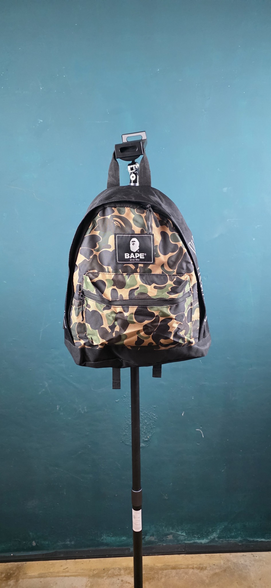 잡지부록 베이프 카모 백팩