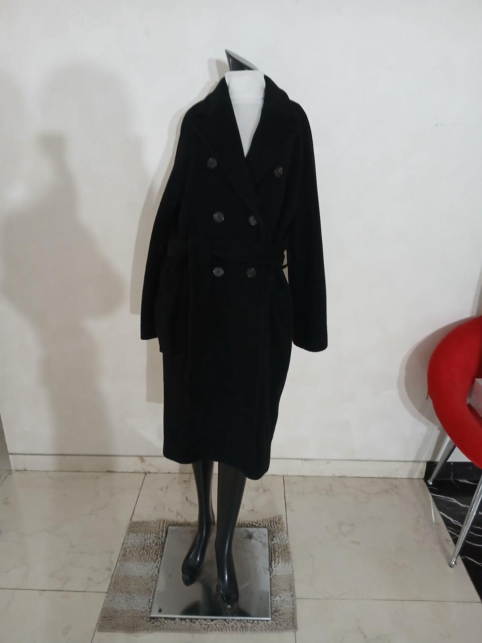 020 룩캐스트 메리노울 벨티드 롱코트