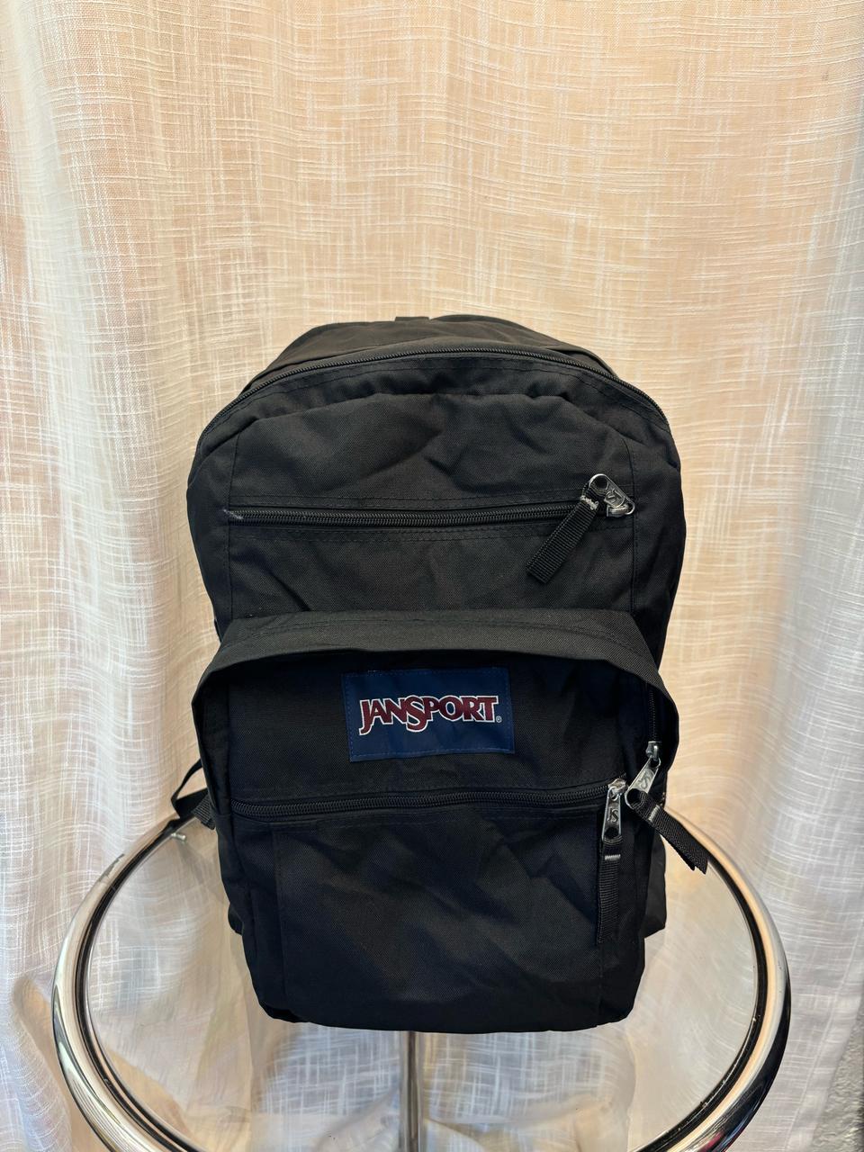 정품 잔스포츠 블랙 백팩