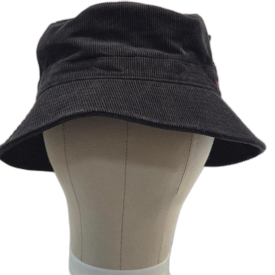 L9-3:카르벤 코듀로이 버킷햇 블랙 57~59cm CARVEN Cord