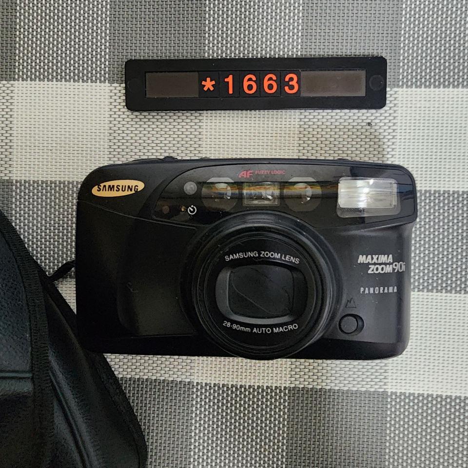삼성 맥시마 줌 90i 파노라마 필름카메라 파우치포함