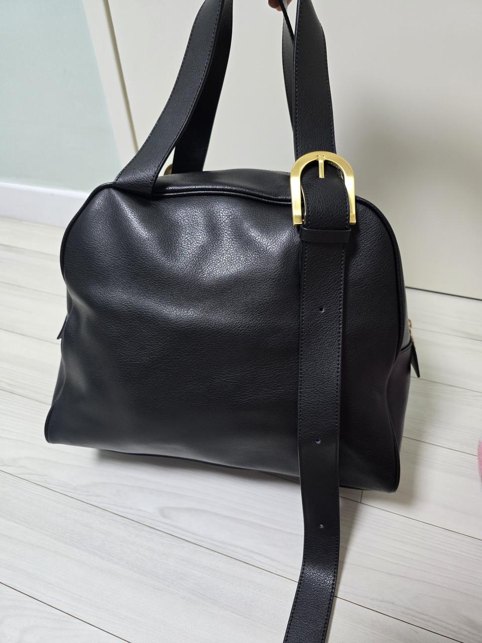 AHNI 아니 미드나잇 보스턴백 블랙 운포