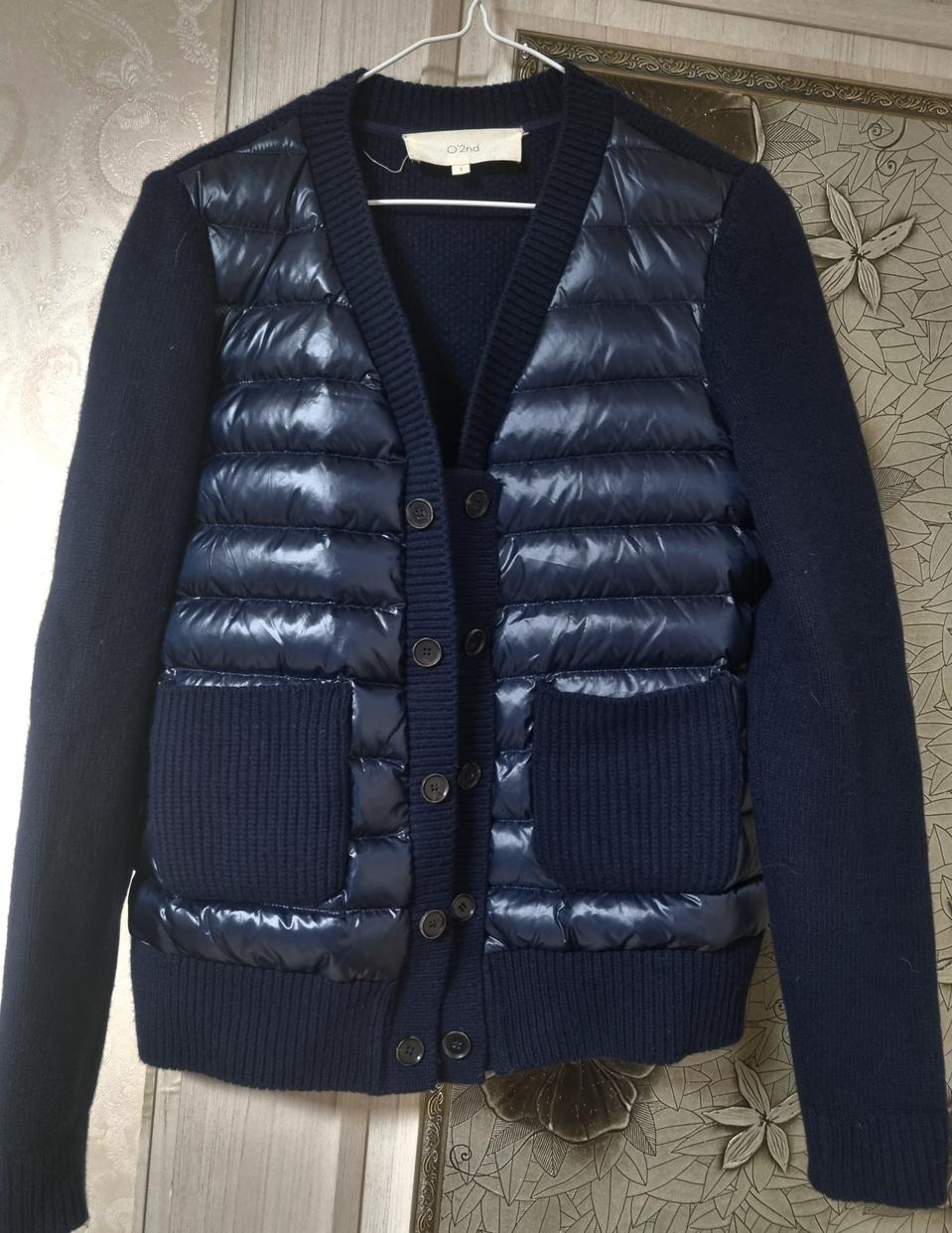 오즈세컨드 덕다운 가디건 1  55~55반