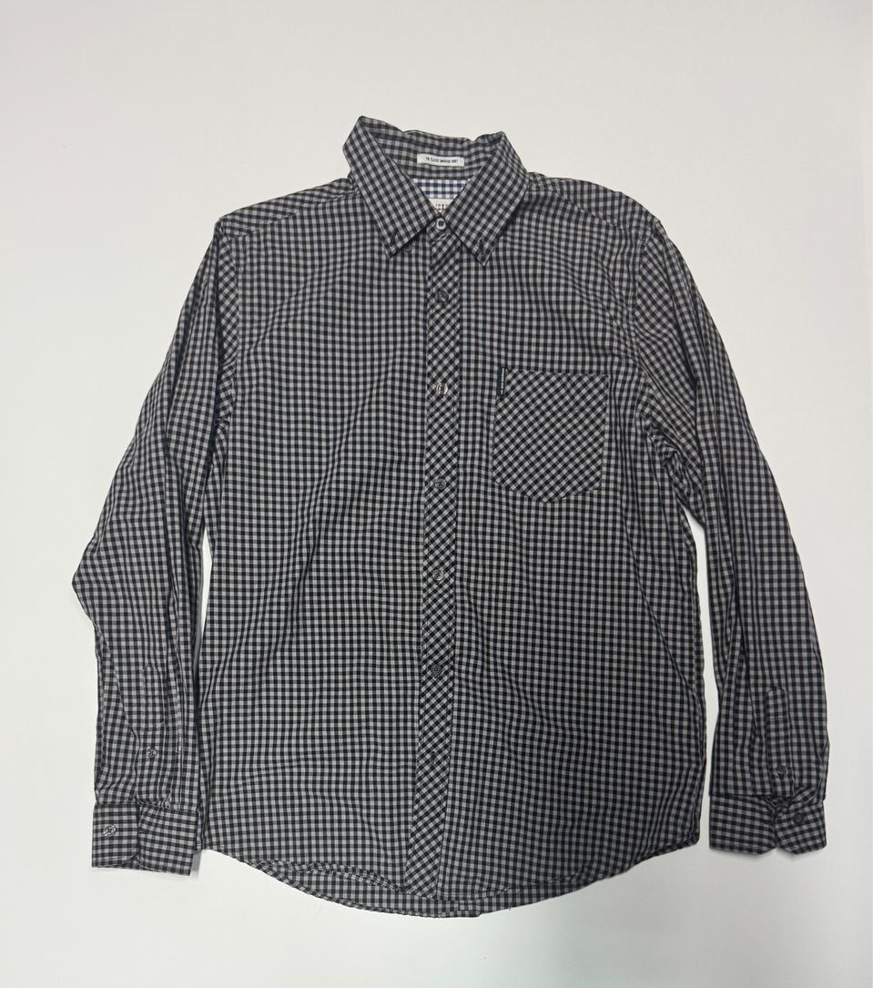 벤 셔먼 Ben sherman 이쁜 빈티지 체크 셔츠 L