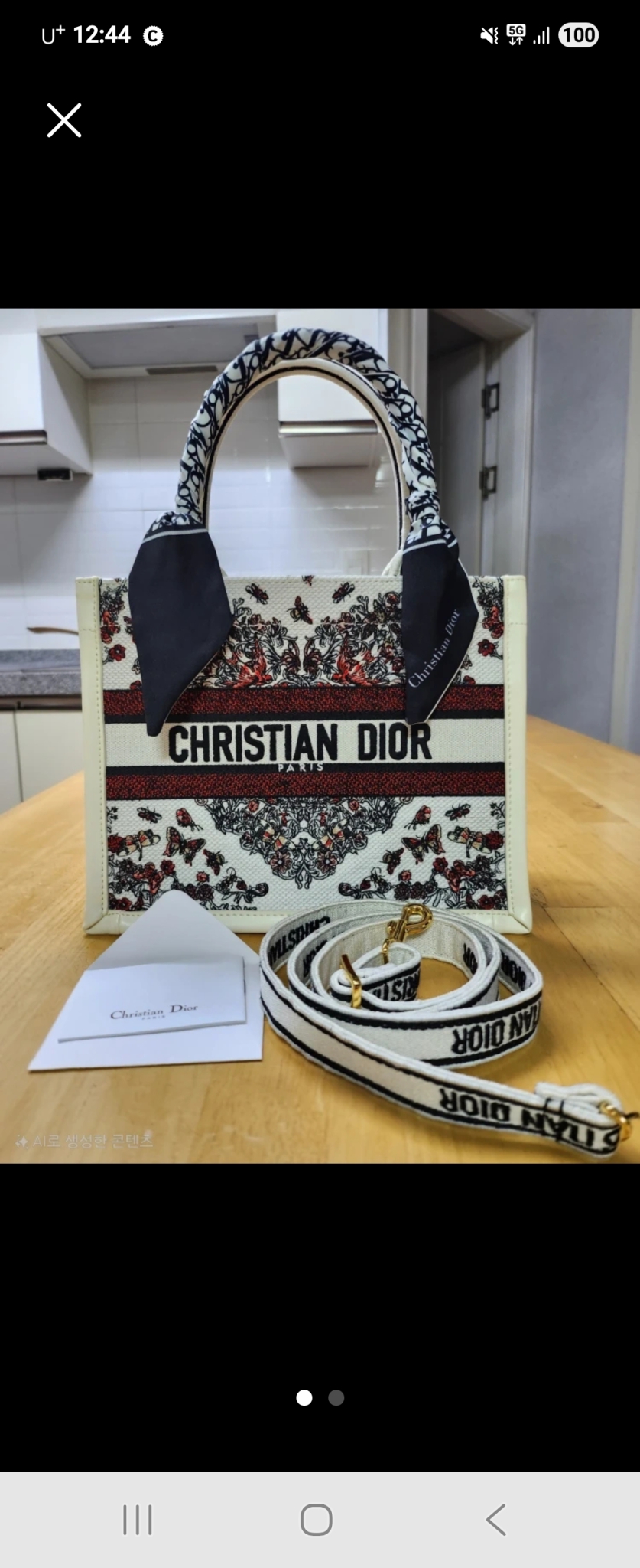 디올 북 토트 스몰