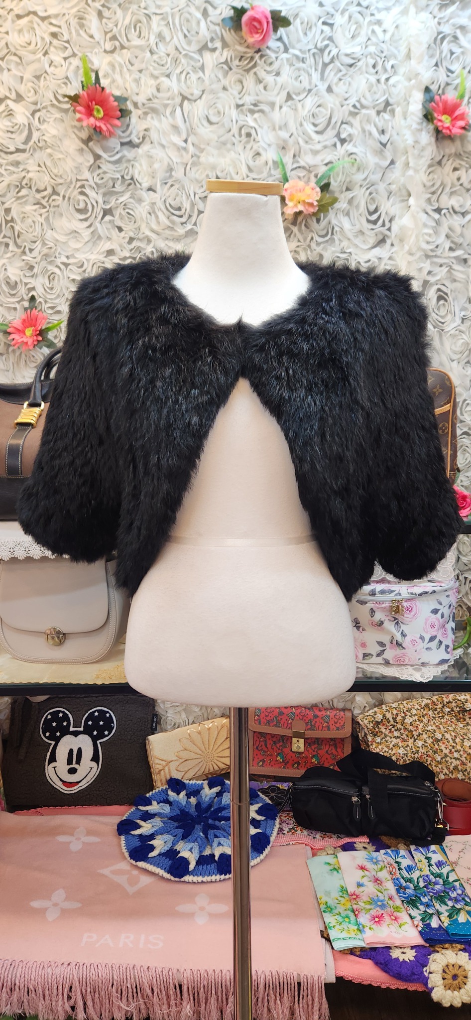 래빗퍼 볼레로 자켓 (55 66 77)