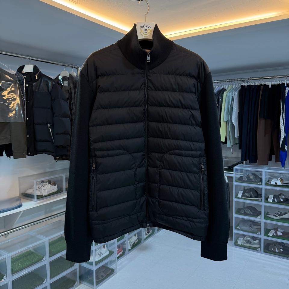 [리오브] 몽클레어 트리콧 울 가디건 니트 패딩