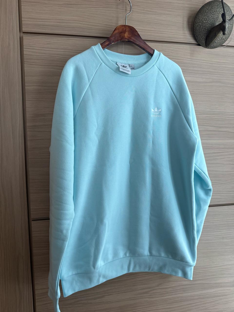 아디다스여성기모맨투맨