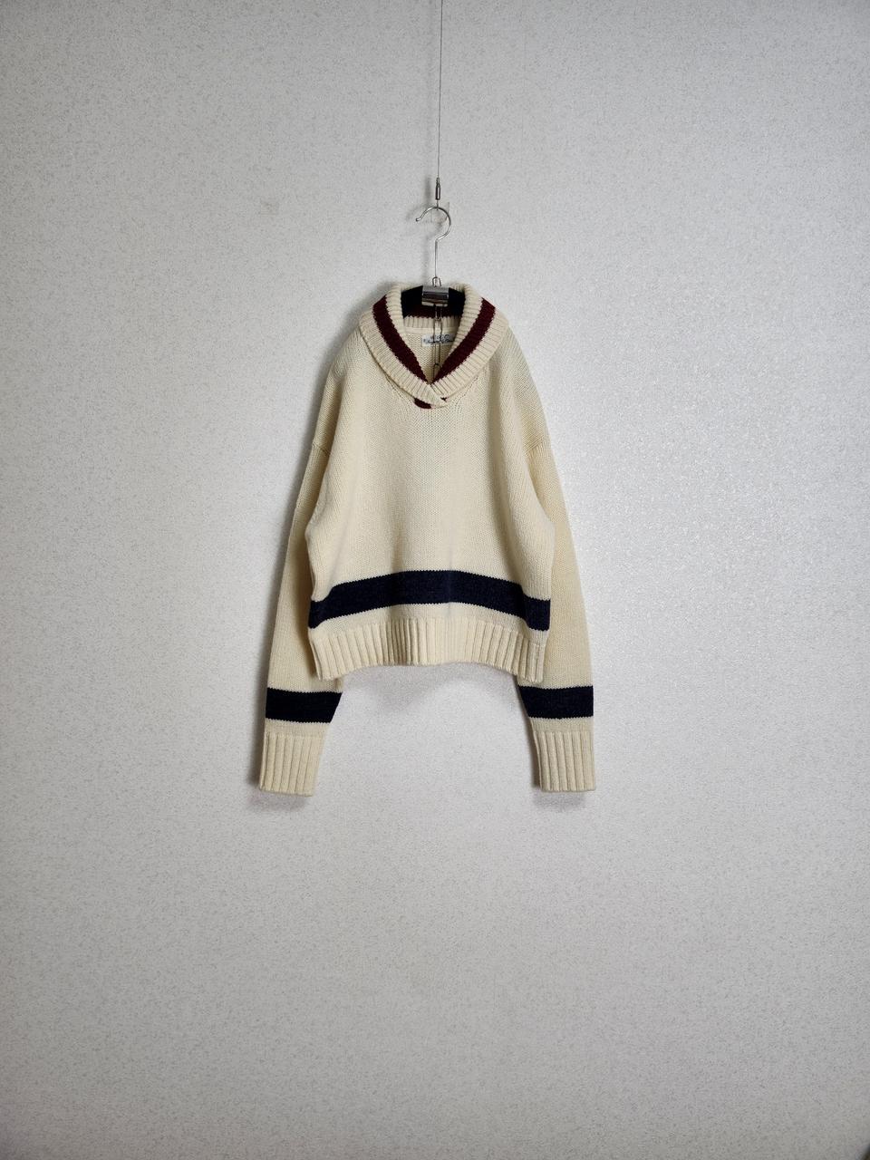 얼바닉30 울100% 캠퍼스니트 free (새제품)