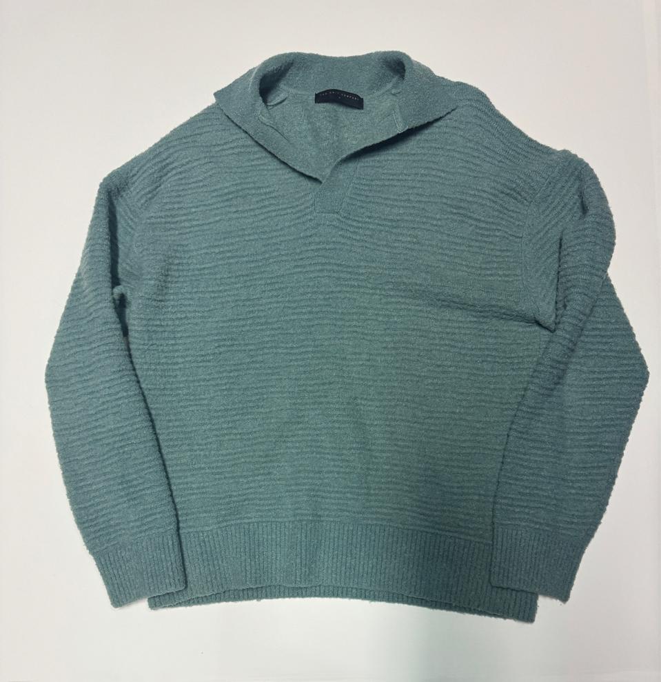 더니트컴퍼니 22시즌 오프넥 오퍼닛 부클 니트